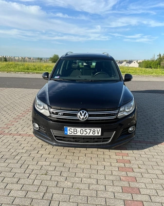 Volkswagen Tiguan cena 64900 przebieg: 183709, rok produkcji 2014 z Biała małe 56